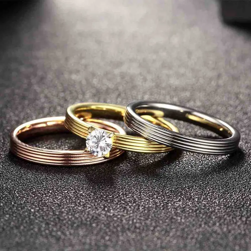 Sale Men's Party Jewelry Rings Color Inlay Bague Femme Love133 9
