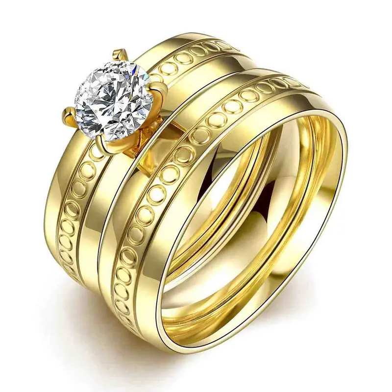 Sale Titanium Steel Ring Dot Moment Rose Anel Masculino Collier Plastron Femme162 4