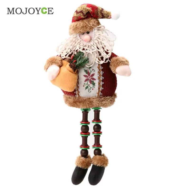 Santa Claus Snow Man Reindeer Doll Christmas Decoration Hanging Ornaments Charm Pendant For Christmas Gift 1
