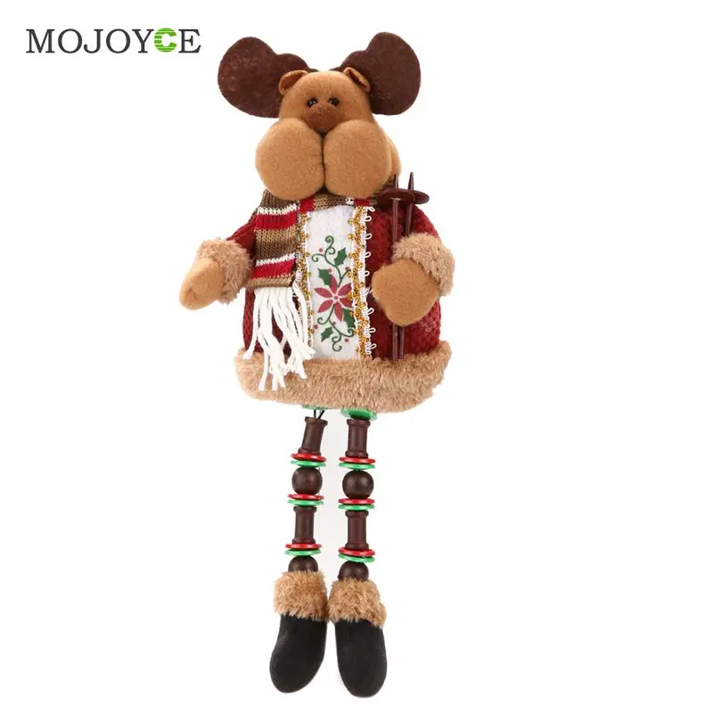 Santa Claus Snow Man Reindeer Doll Christmas Decoration Hanging Ornaments Charm Pendant For Christmas Gift 3