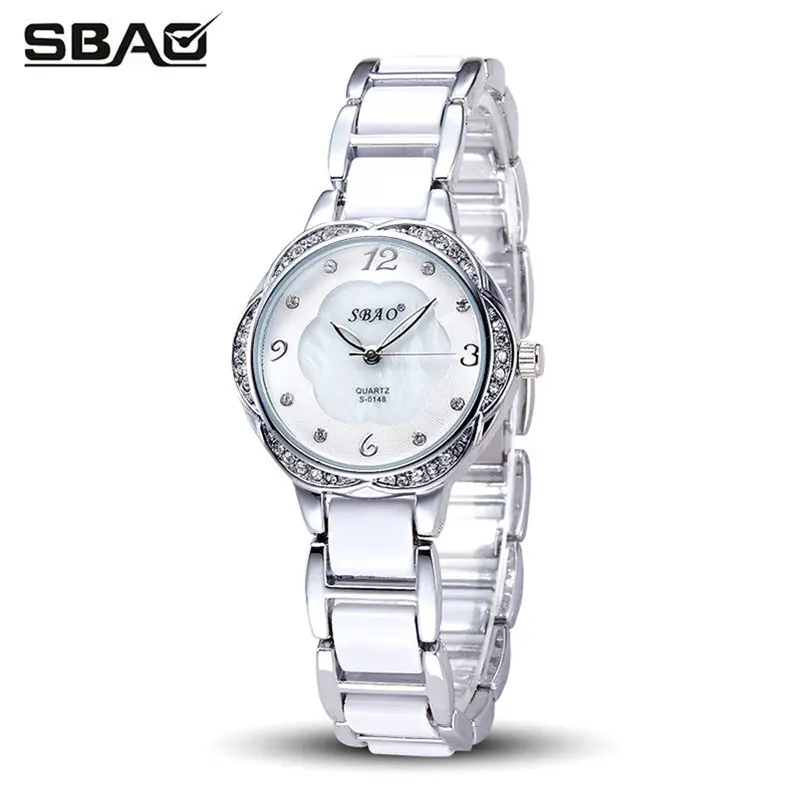 Sbao Women Watches The Elegant Mother Of Pearl Dial Bracelet Watch Famous Watches 1