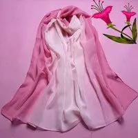 Scarf From India Poncho Beach Scarves Sexy Lady Gradient Color Long Wrap Women's Loose Casual Shawl Chiffon Scarfs 8