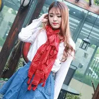 Scarf From India Poncho Scarves Shawls Scarfs Beach Cover Up Ladies Casual Loose Plaid Fringed Wraps Hijab 1
