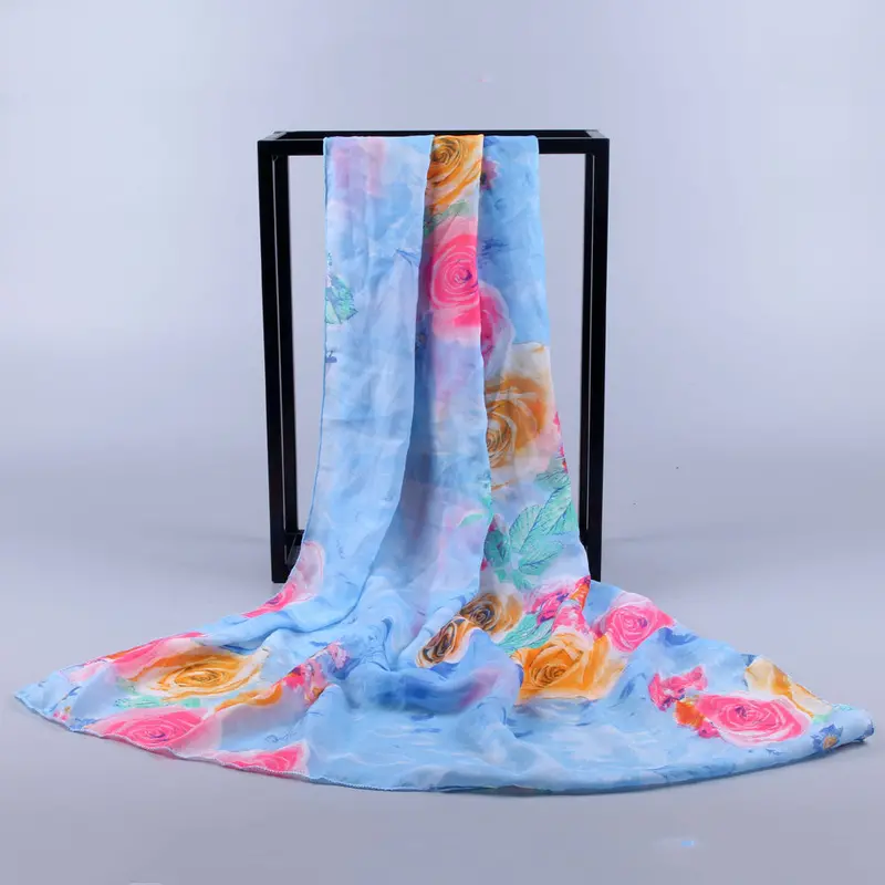 Scarf Poncho Beach Cover Up Loose Scarves Sexy Chiffon Shawls Women Long Soft Wrap Scarfs Ladies Hijab 2