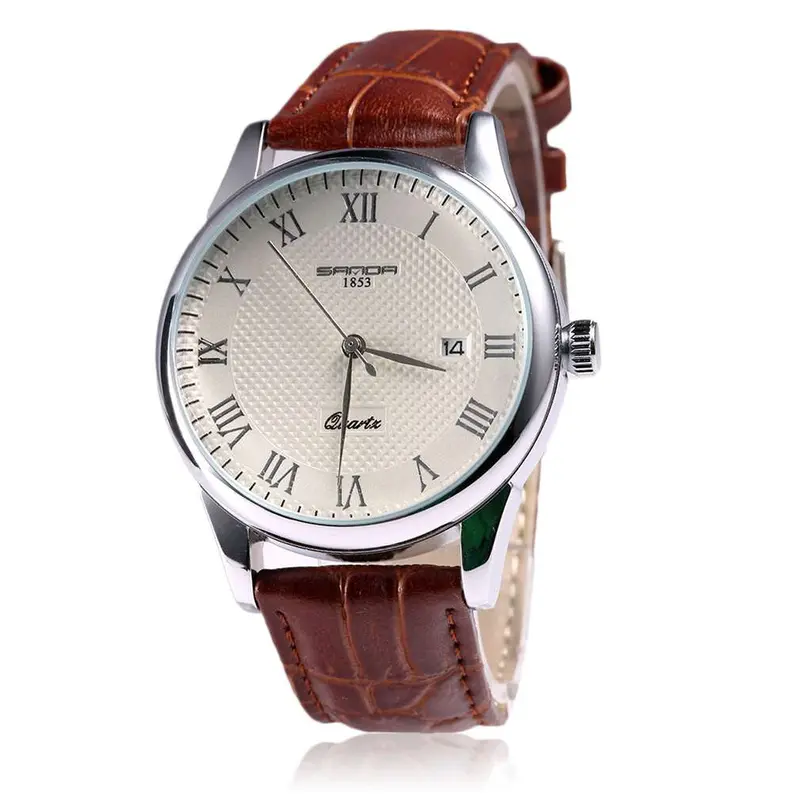 Sdiamond Plated High Waterproof Quartz Wrist Watch Forandstudents Lovers Watch 4