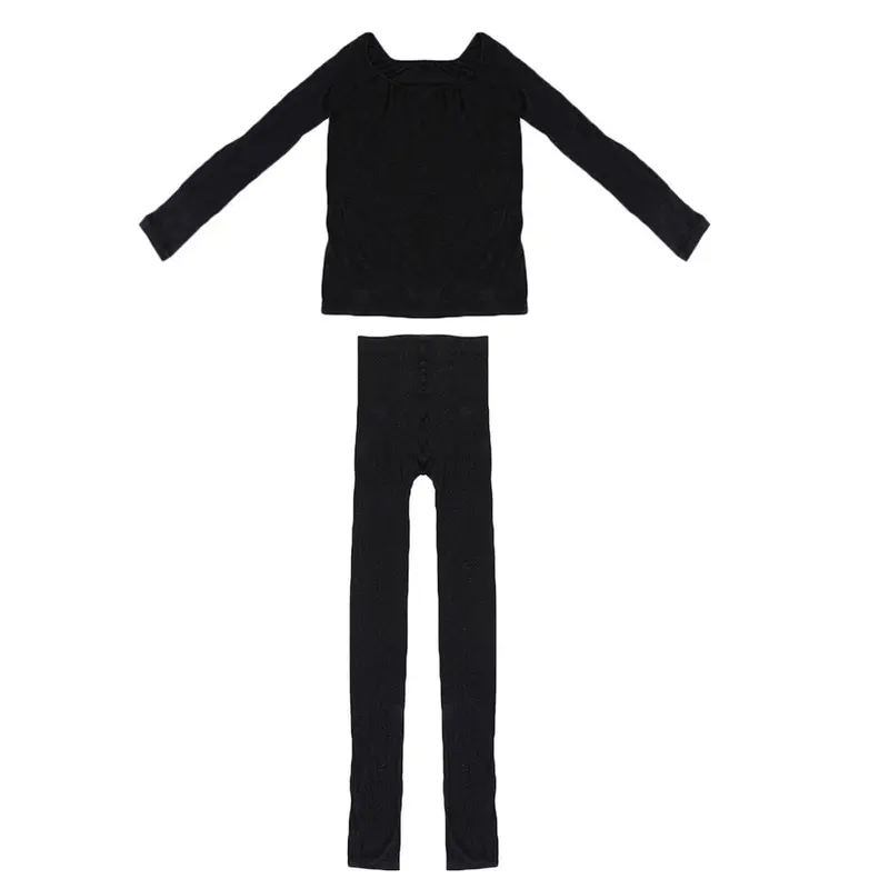 Seamless Body Shapingwarm Long Underwear Set Tight-Fitting 1