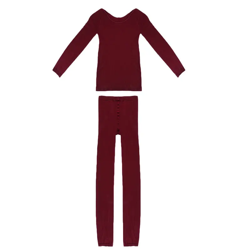 Seamless Body Shapingwarm Long Underwear Set Tight-Fitting 3