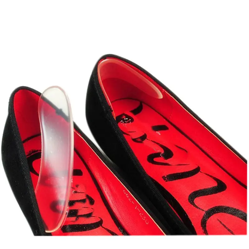 Self-Adhesive Ssilicone Gel Heel Cushion Foot Care Shoe Pads Shoe Insoles Feet Care Inserts 1