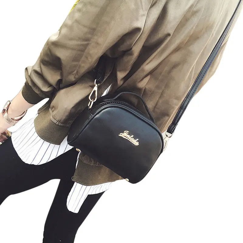 Semi-Circular Leather Crossbody Women Bag Casual Hbag Women Messenger Bags Shoulder Bag Hbags Famous S 1