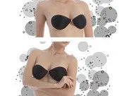 Sexy Adhesive Silicone Bra Front Closure Beauty Stick On Gel Push Up Bra,Intimates Strapless Invisible Backless Bra 1