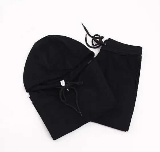 Sexy Anti-Wear Hoodies Sets Woman Crop Sweatshirt 5 Colors Casual Tracksuit Long Sleeve Sportswear 1