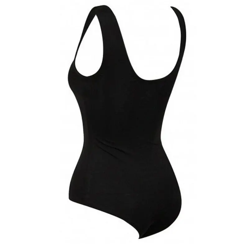 Sexy Black Fitted Jumpsuit Bandage Body Top Women Catsuit Bodycon Bodysuit Sexy Rompers For Women 6