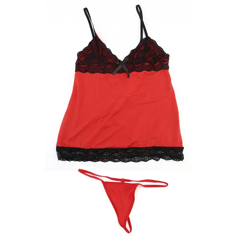 Sexy Costumslingeries Underwear Dress Super Short Skirt With Underwear Nightwear Clothes 1