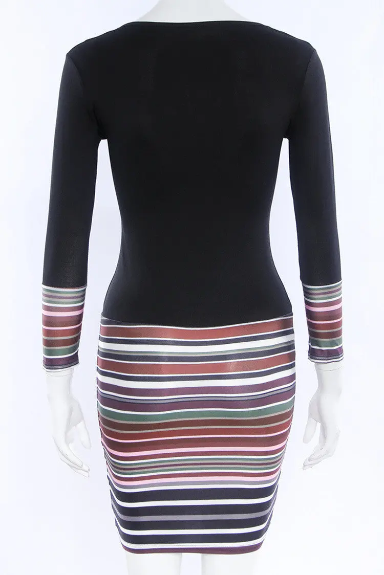 Sexy Dress Women Long Sleeve Bodycon Short Mini Dress Evening Party Dresses Black Robe Plus Size Feida 5