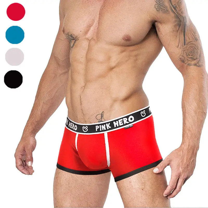 Sexy Man Underwear Boxer Plus Size Mxxl Boxer Underpants Design Men's Breathable Panties Shorts Boxer 7
