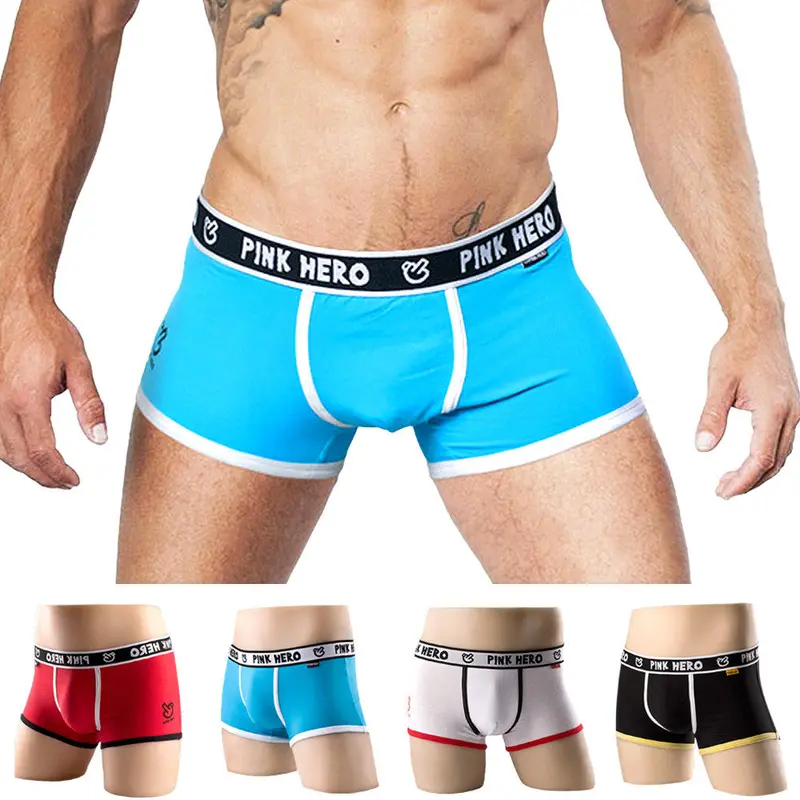 Sexy Man Underwear Boxer Plus Size Mxxl Boxer Underpants Design Men's Breathable Panties Shorts Boxer 8