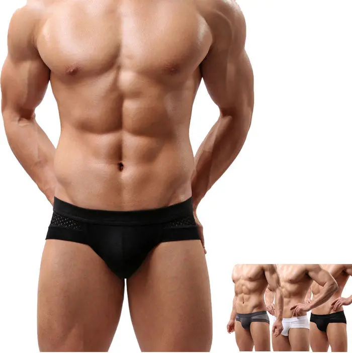 Sexy Men Boxer Cotton Underwear Fashion Solid Color Men's Simple Shorts Boxers Underpants Soft Plus Size 2
