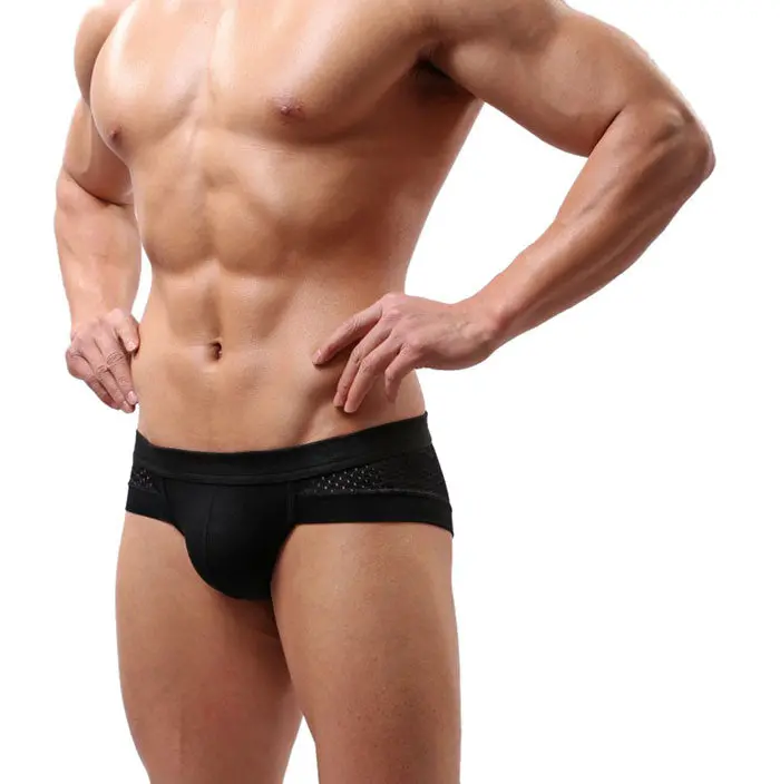 Sexy Men Boxer Cotton Underwear Fashion Solid Color Men's Simple Shorts Boxers Underpants Soft Plus Size 4