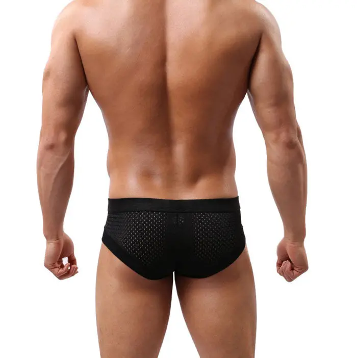 Sexy Men Boxer Cotton Underwear Fashion Solid Color Men's Simple Shorts Boxers Underpants Soft Plus Size 5