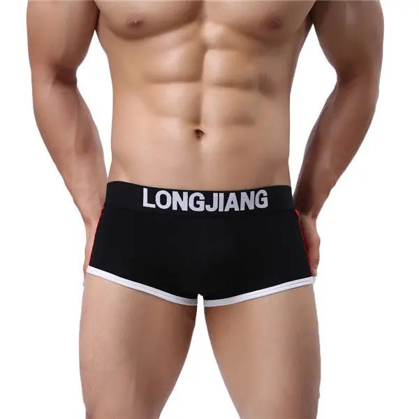 Sexy Mens Flat Angle Underwear Comfortable Shorts Pouch Soft Underpants 1