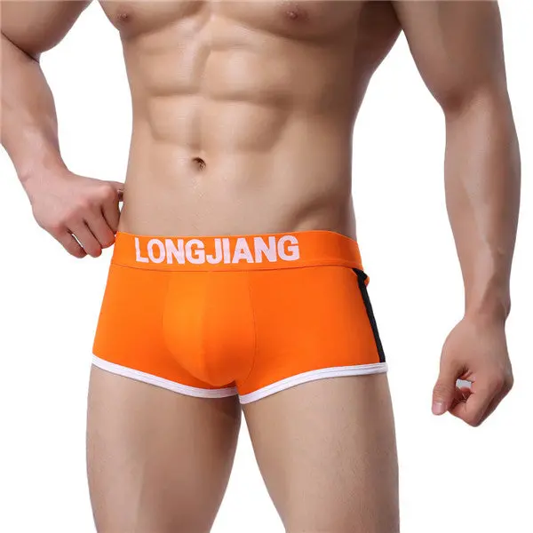 Sexy Mens Flat Angle Underwear Comfortable Shorts Pouch Soft Underpants 10