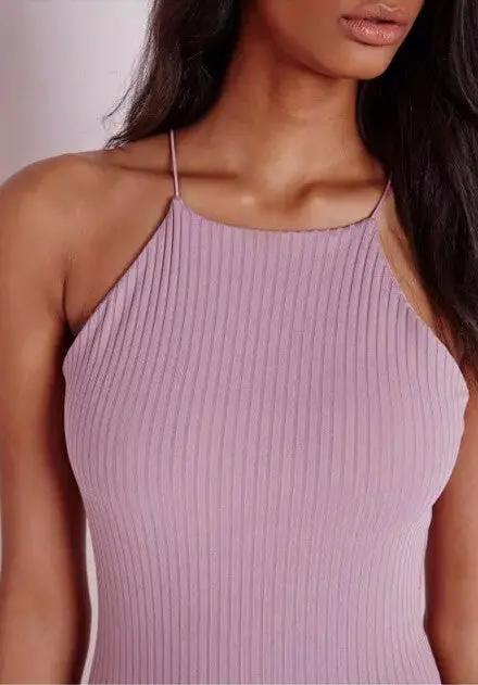 Sexy Square Neck Rubber Bodycon Sleeveless Dress Women Brandy Melville Aa Package Hips Short Dresses 5 Color 7