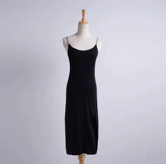 Sexy Strappy Spaghetti Strap Stretch Midi Dress Woman Slit Side Sexy Lolita Bodycon Dress Vestido Falda Robe Elbise Jurken 1