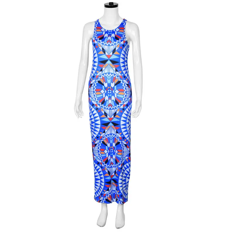 Sexy Sundress Vestido De Festa Womens Party Dresses Boho Lone Dress Beach Long Maxi Dresses Robe 6