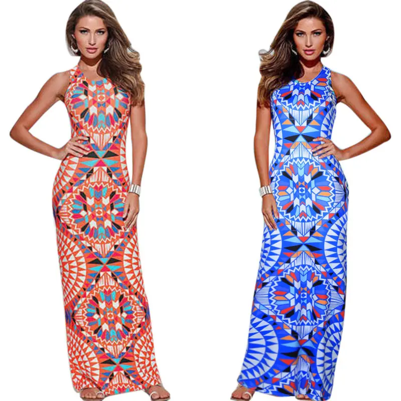Sexy Sundress Vestido De Festa Womens Party Dresses Boho Lone Dress Beach Long Maxi Dresses Robe 8