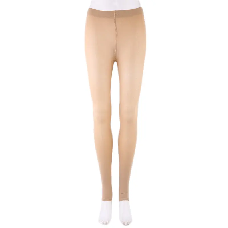 Sexy Thicken Velvet Brushed Warm Nine Pointsstep Footbottoming Tights 3