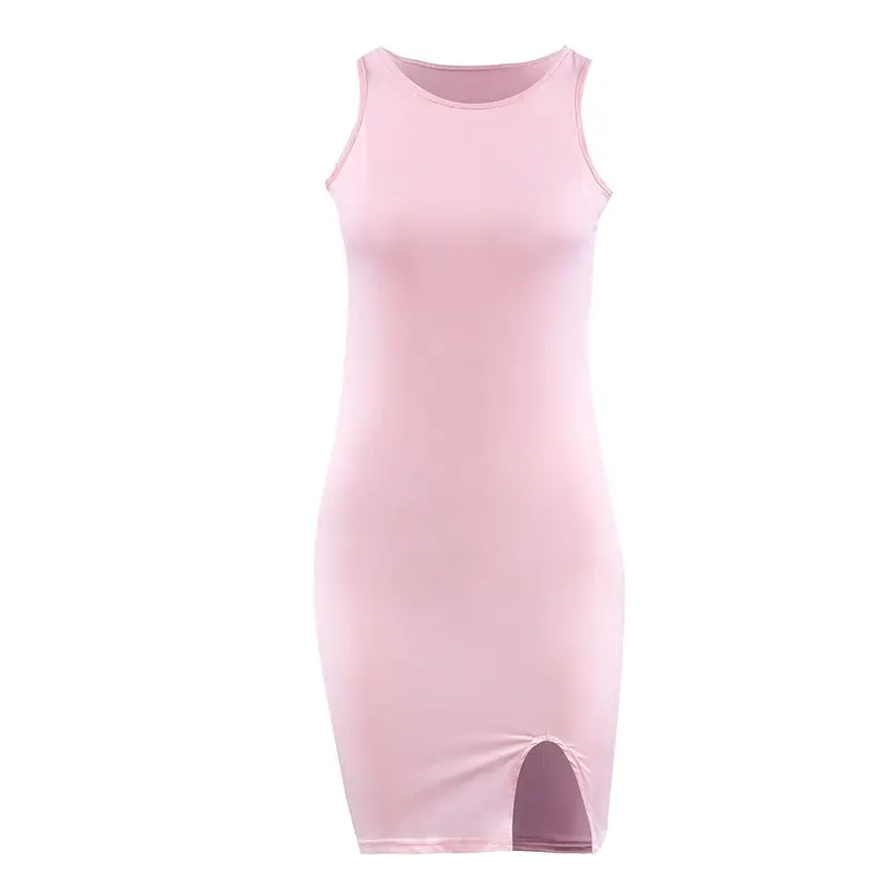 Sexy Women Black Red Pink High Neck Bandage Bodycon Party Short Mini Dress Clothing Feida 9