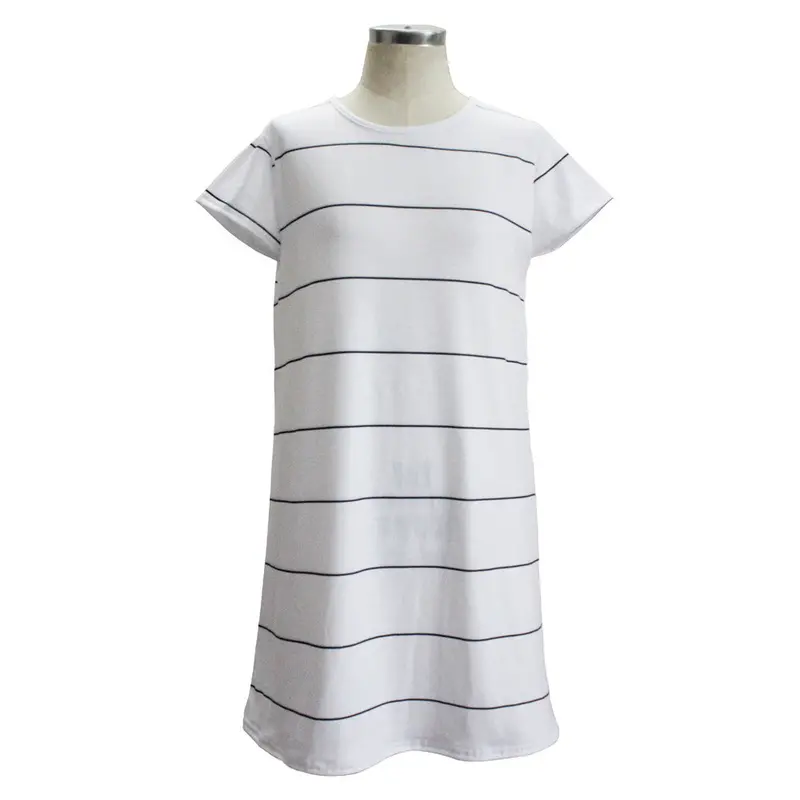 Sexy Women Dress Striped Casual Bodycon Party Evening Short Mini Dress Tropical Dress 3