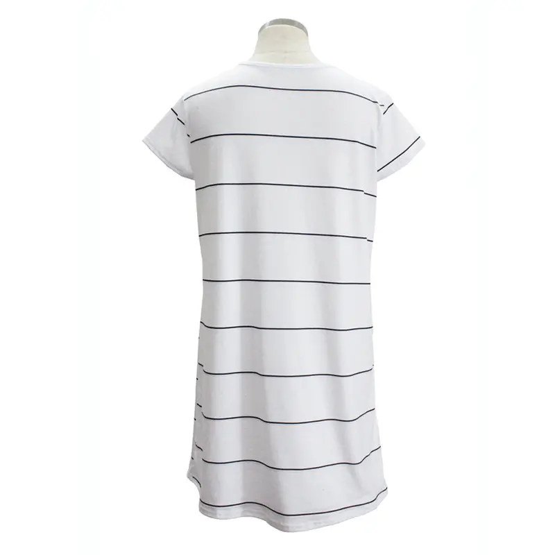 Sexy Women Dress Striped Casual Bodycon Party Evening Short Mini Dress Tropical Dress 4