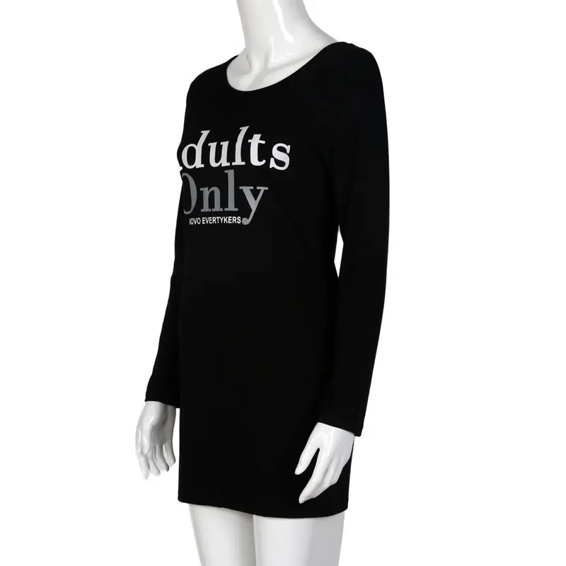 Sexy Women Dress Vestido Bandage Dresses Bodysuit Bodysuit Letter Printed Long Sleeve Plus Size Evening Party Club Vestidos 7