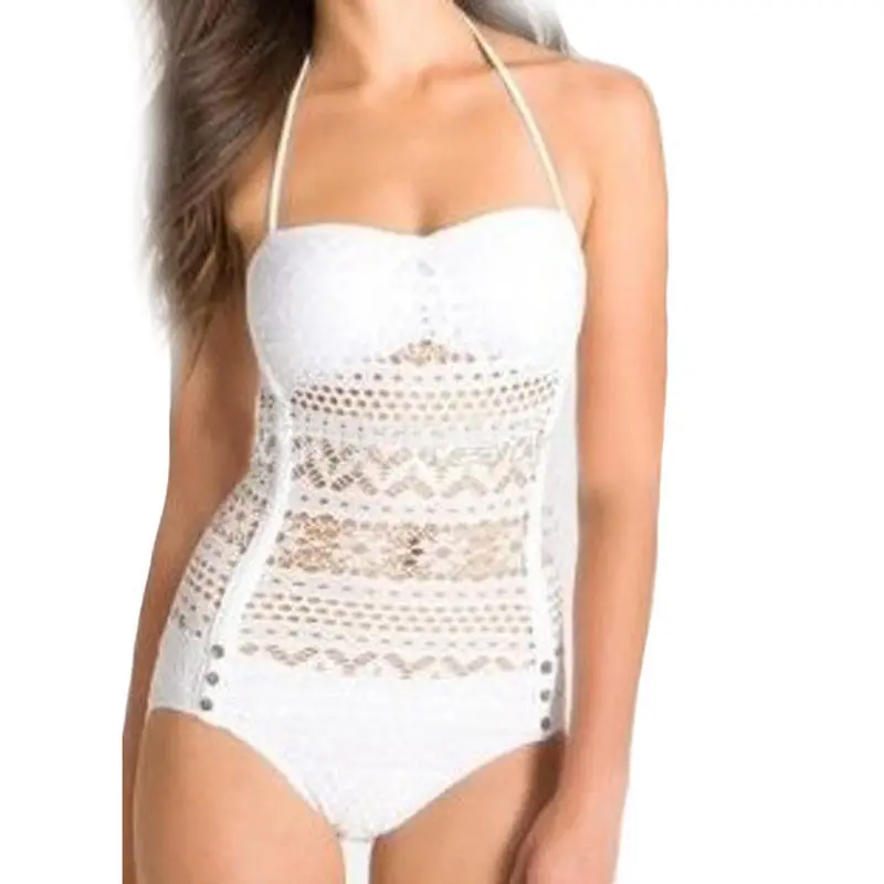 Sexy Women Short Jumpsuits Romper Sleeveless Swimwear Bodysuit Beachwear Bathing Push Up Padded Bikini 8