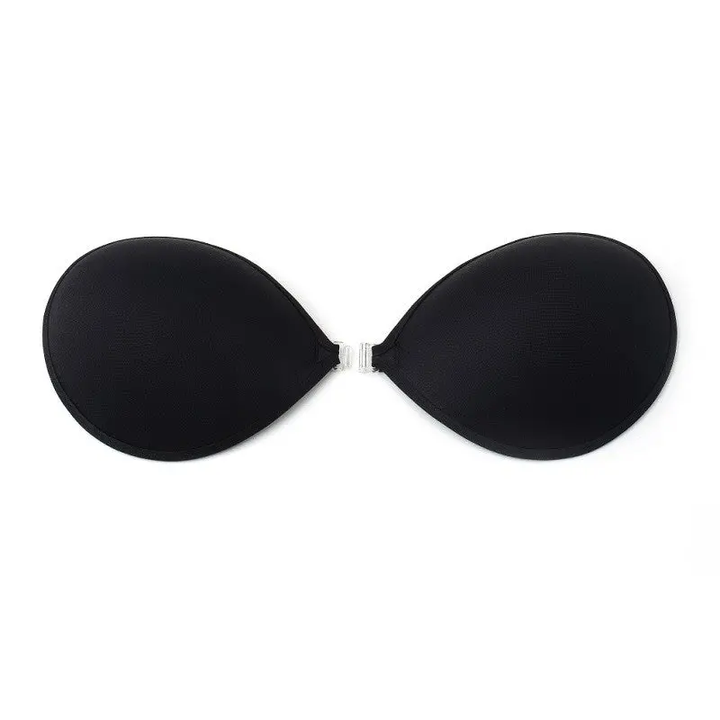 Sexyinvisible Strapless Bra Push Up Silicone Bust Front Closure Backless Self-Adhesive Gel Size A-D 1