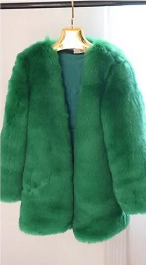 Shaggy Furry Faux Fur Coat Woman Keep Warm Embridery Snake O Neck Long Sleeve Hairy Long Faux Fur Jacket Outwear 9