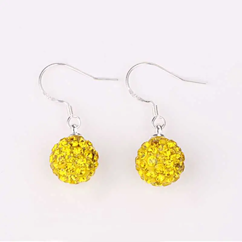 Shamballa Earings Jewelry Brinco Gift For Her 1