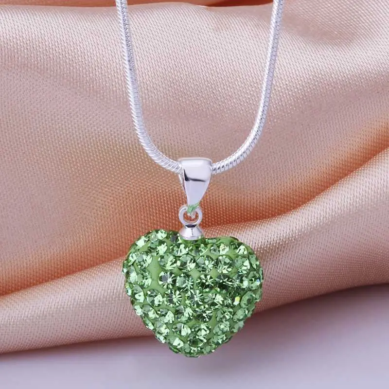 Shamballa Necklace Men Light Green Tenis Masculino Margarida 31 8
