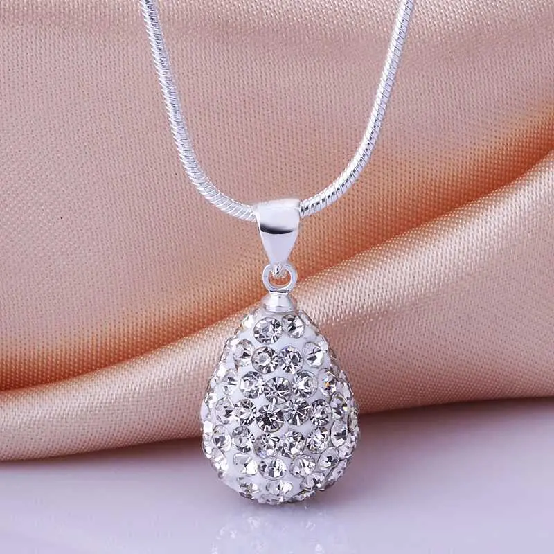 Shamballa Pendants Silver Crystal Patek Men Jewelry 1