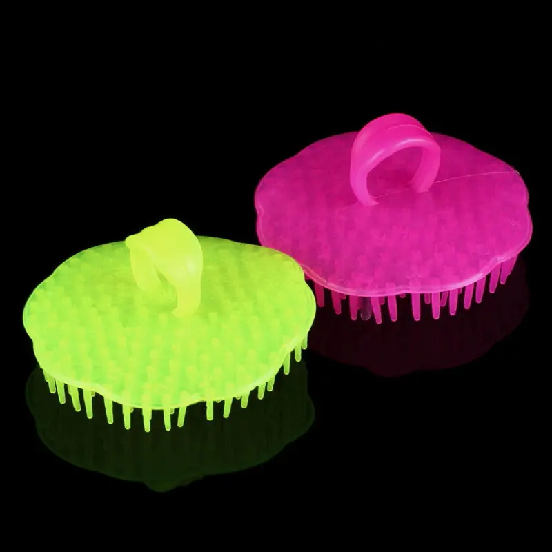 Shampoo Washing Hair Massage Brush Massager Comb Scalp Shower Body Random Color 1