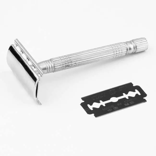 Sharp Veneer Hair Razor Junjie Old Style Double Edge Blade Razor Shaver Est 1