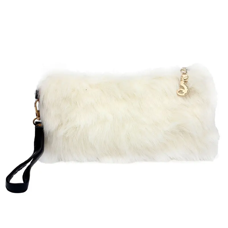 Shining Women Girls Warm Wallet Card Purse Small Hairy Bag Hbag Clutch Satchel Tote Hbags Ladies Bolsa Bags 1