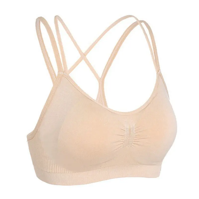 Shockproof Bra Stylish Bra Underwearall-Match Safety Dance Bra Wirehome Daily Sleeping Bra 8
