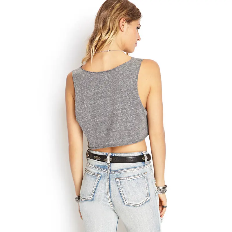 Short Design Women Printing Tank Tops Short Paragraph Sleeveless Navel Vest Tops Crops For 3