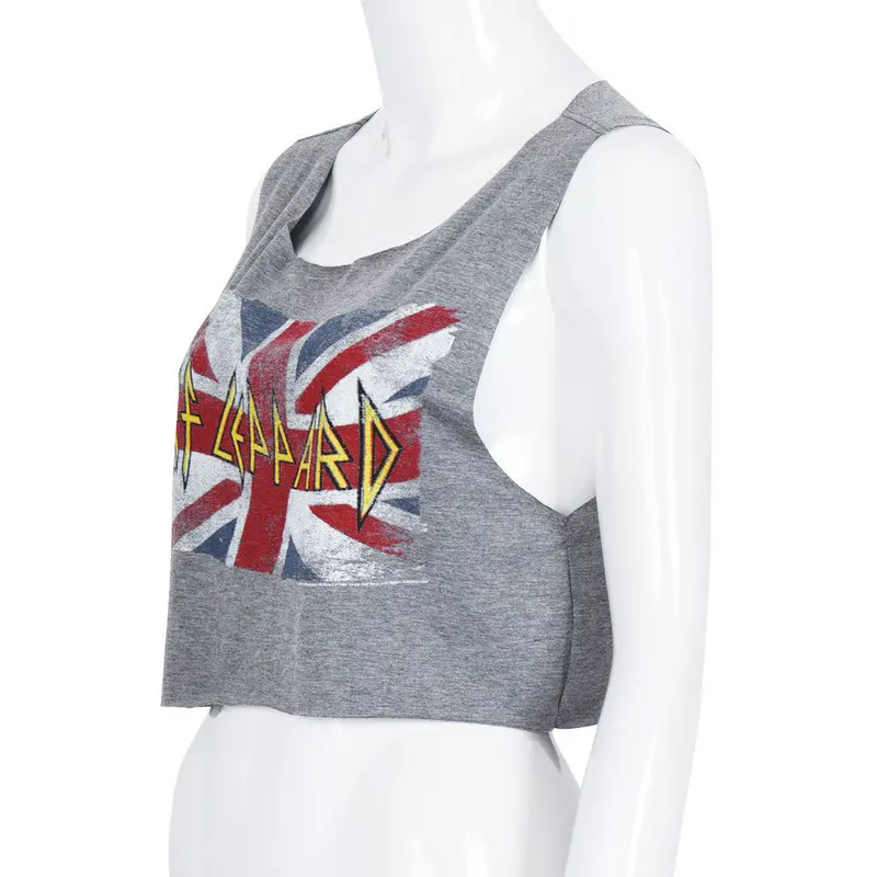 Short Design Women Printing Tank Tops Short Paragraph Sleeveless Navel Vest Tops Crops For 4