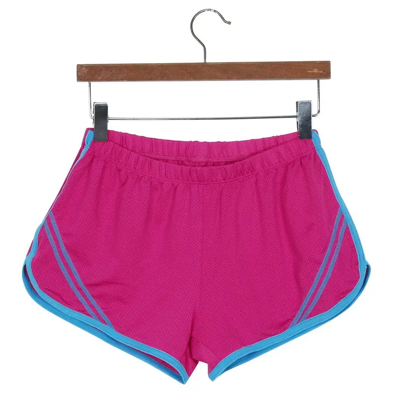 Shorts For Womens Thin Quick-Drying Elastic Waist Candy Color Plus Size Shorts Workout Clothes 5