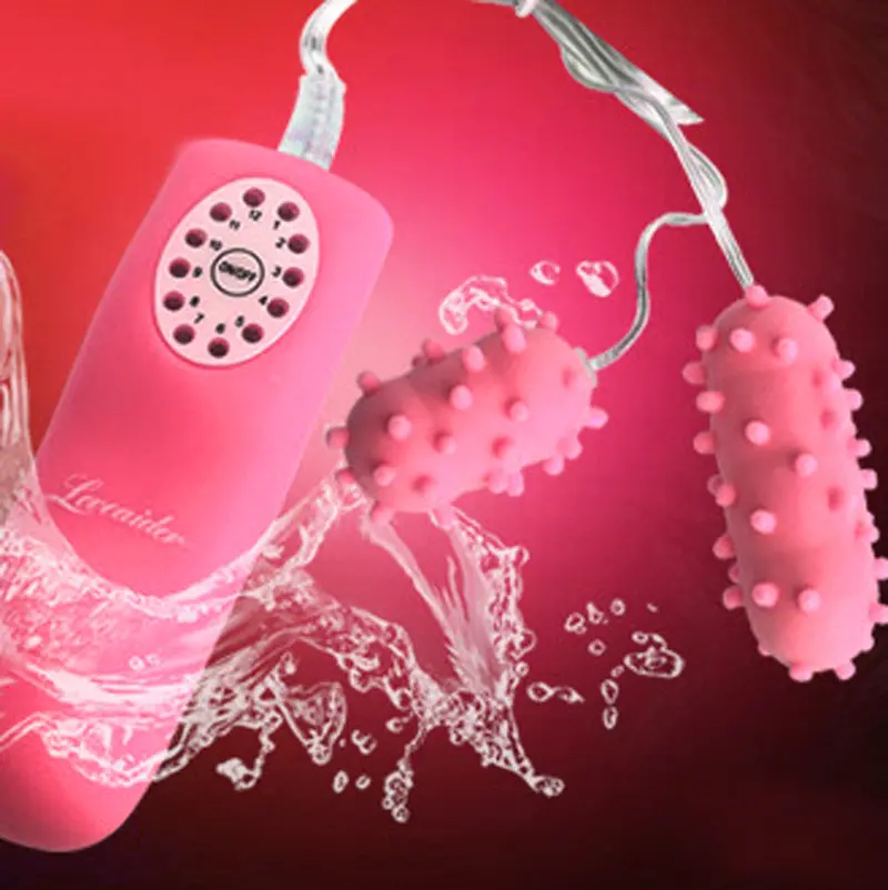 Silent G-Spot Stimulation Waterproof Wired Double Vibrating Eggs Vibrator Massager Sex Toys Adults Products 1