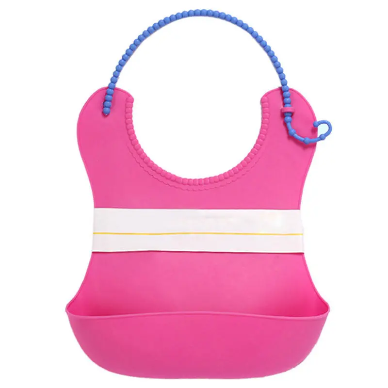 Silicone Baby Bibs Born Baby Saliva Towel Waterpro Aprons Baby Bibs 1