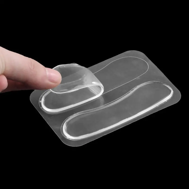Silicone Gel Heel Cushion Protector Foot Feet Care Shoe Insert Pad Insole 1